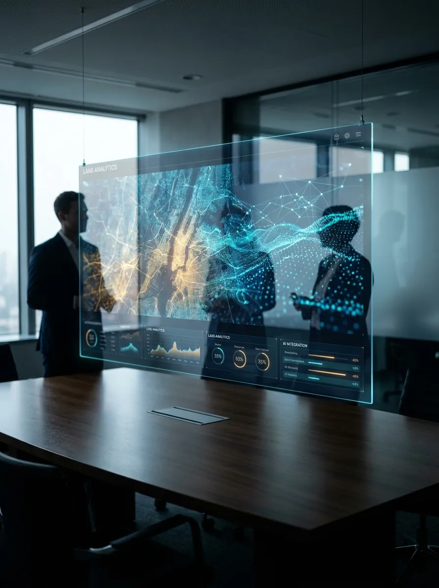 Sala de análisis de datos territoriales de Gestión Predial Inteligente